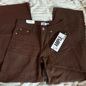 Brown Baggy Jeans NWT
